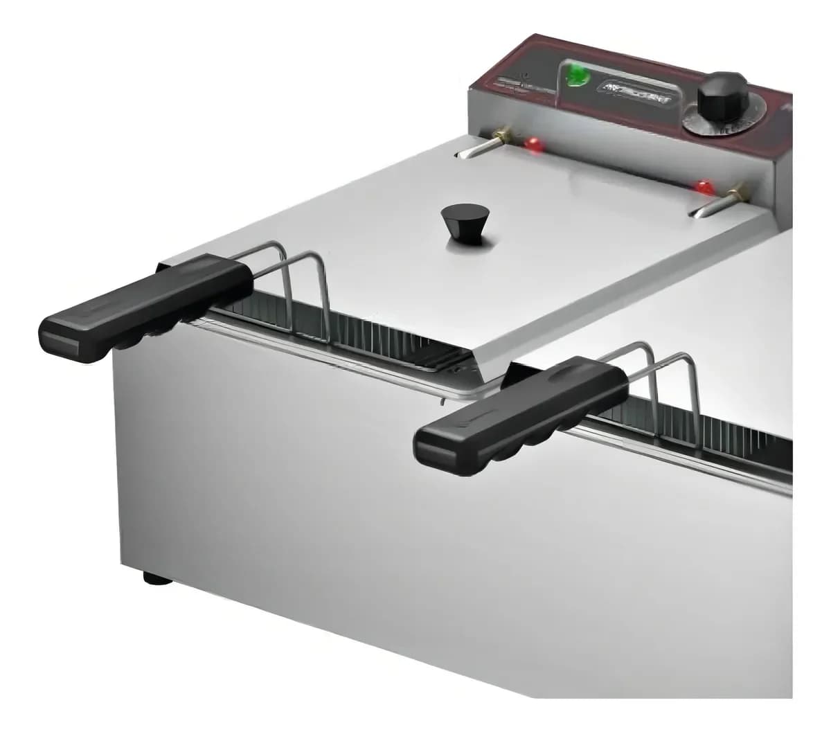 Fritadeira Elétrica Industrial Metalcubas FRCE-10 2 Cubas 10 Litros Inox