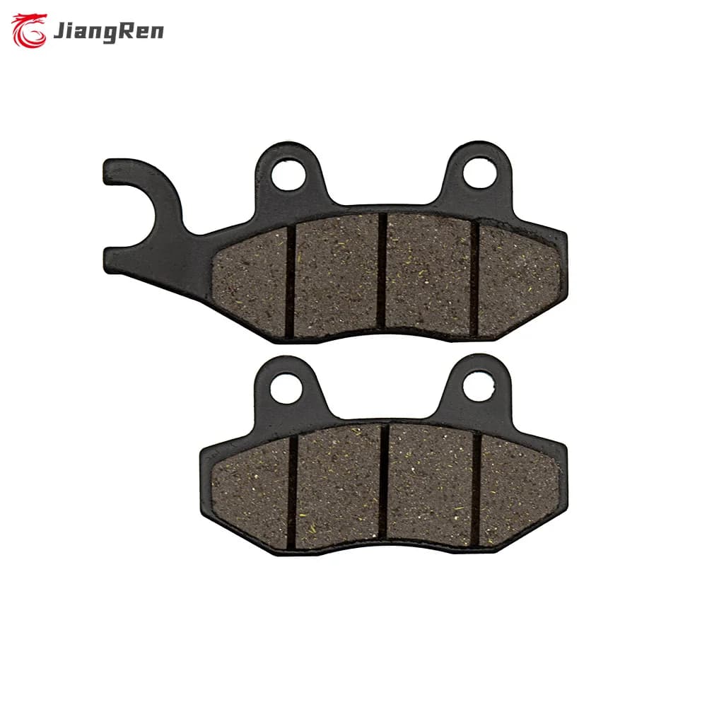 Pastilhas de freio pretas para quad KAZUMA Jaguar 500CC dianteira e traseira jogo 6 peças