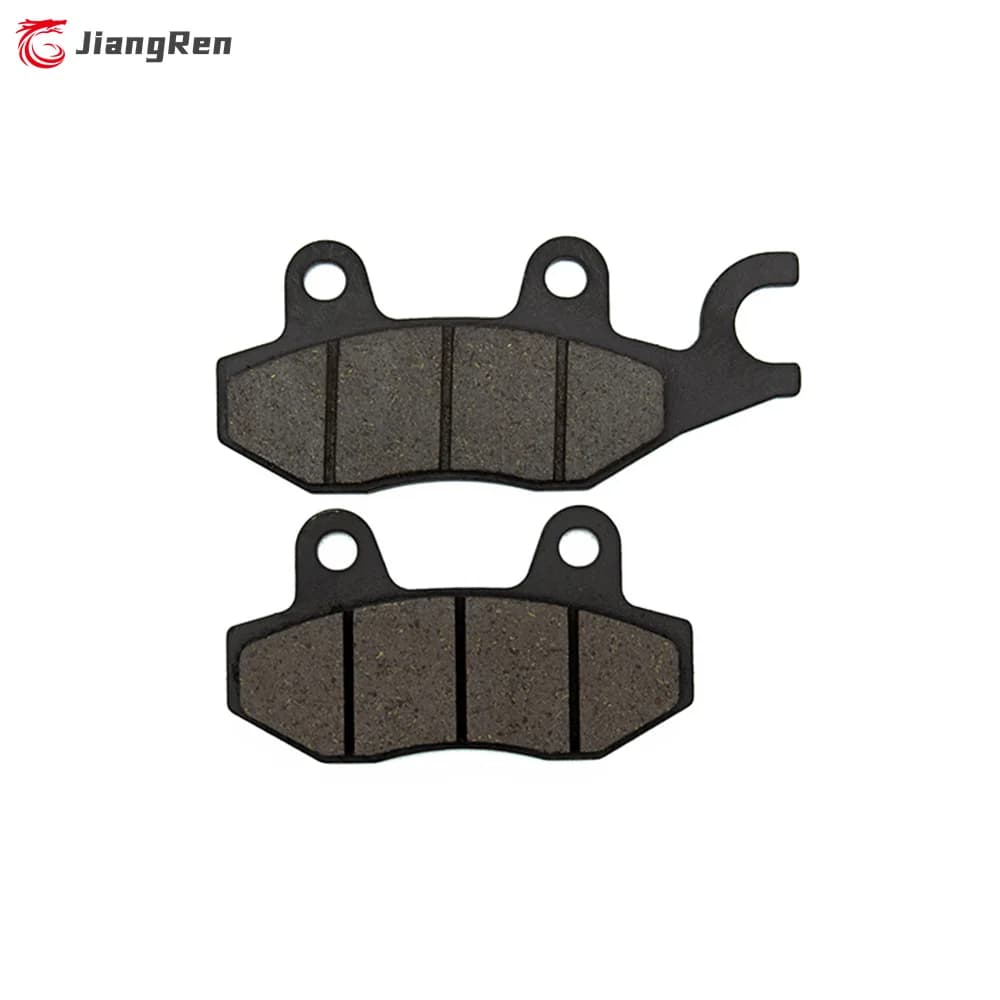 Conjunto de pastilhas de freio pretas para quad KAZUMA Jaguar 500CC dianteira e traseira