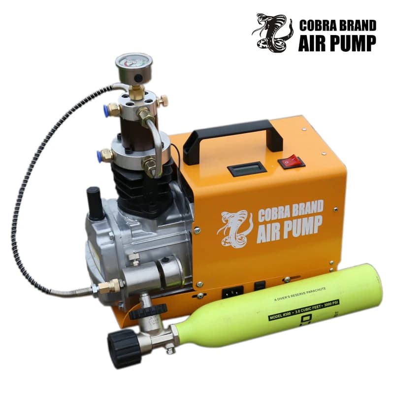 Compressor de ar elétrico Cobra Brand 4500psi 300bar 30mpa com cilindro de mergulho