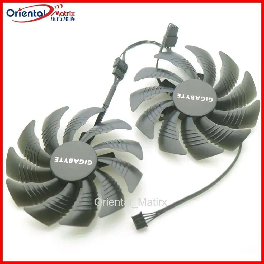 T T 129215 SU 12V 0,50A 86mm Ventilador VGA para Gigabyte RTX 2060 GTX1650 1660 1660ti WINDFORCE Ventilador de resfriamento de placa gráfica