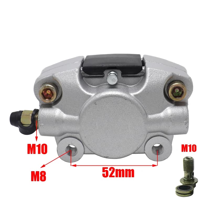 Pinças de freio a disco traseiro hidráulico para 150cc 200cc 250cc 350cc ATV Quad Pit Dirt Bike Buggy