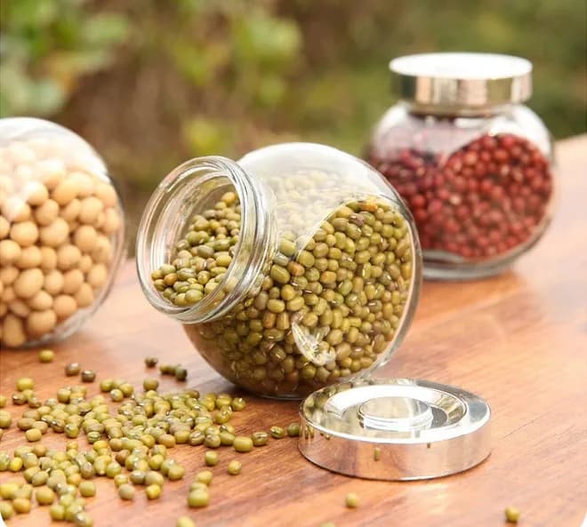 1PC Vidro Frasco De Especiarias Garrafas De Armazenamento Ferramentas de Cozinha Temperos Nozes Recipiente Chá Porta Tempero Mason Jar LF 094