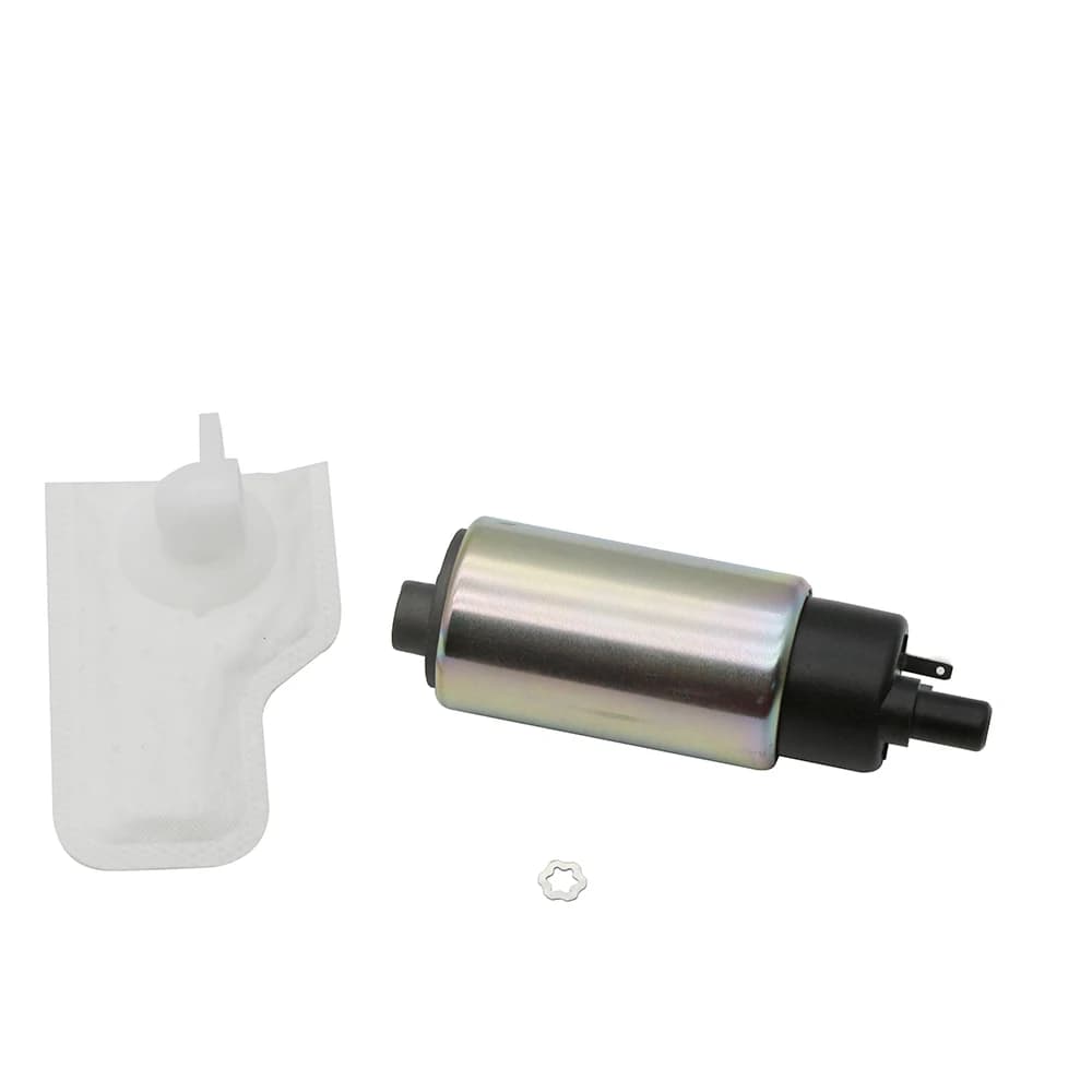 Bomba de combustível para motor de popa Yamaha F30B F40F F30 F40, cor prata e preta.