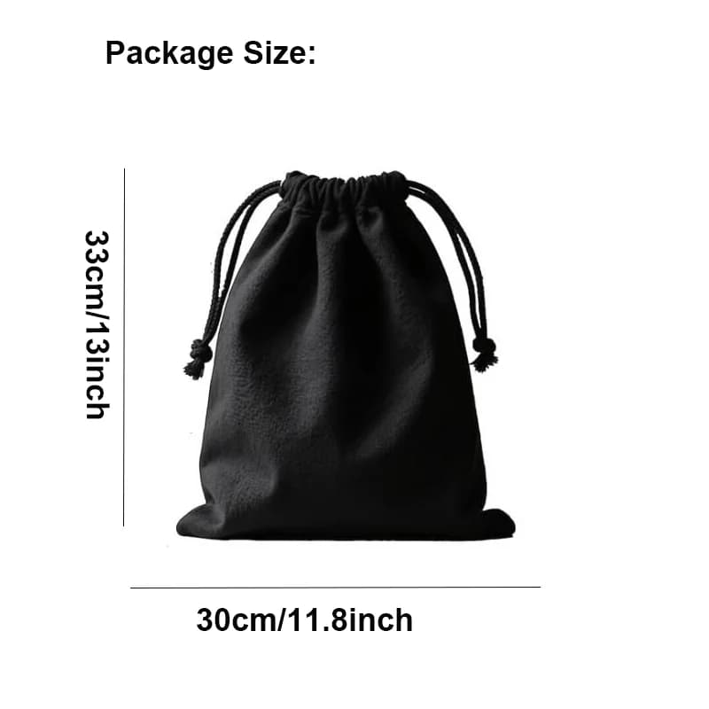 Bolsa preta com cordão para armazenamento da cortina divisória térmica blackout azul escuro para Fiat Ducato