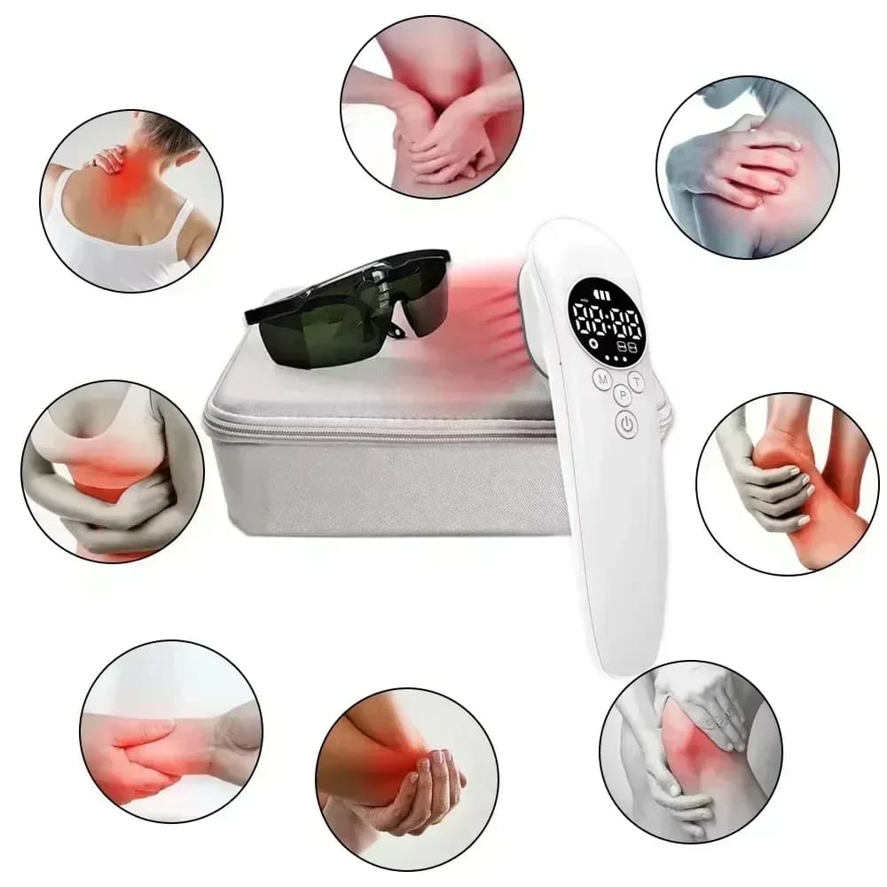 Laser Terapeutico Fisioterapia Profesional LLLT 650 880 nm Terapia a laser fria de baixo nível para alívio da dor corporal