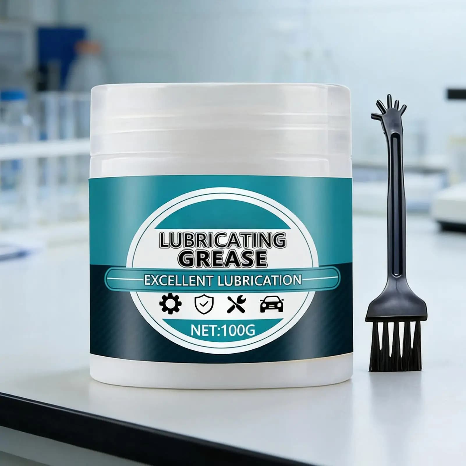 Lubrificante multiuso para carro 100g com escova