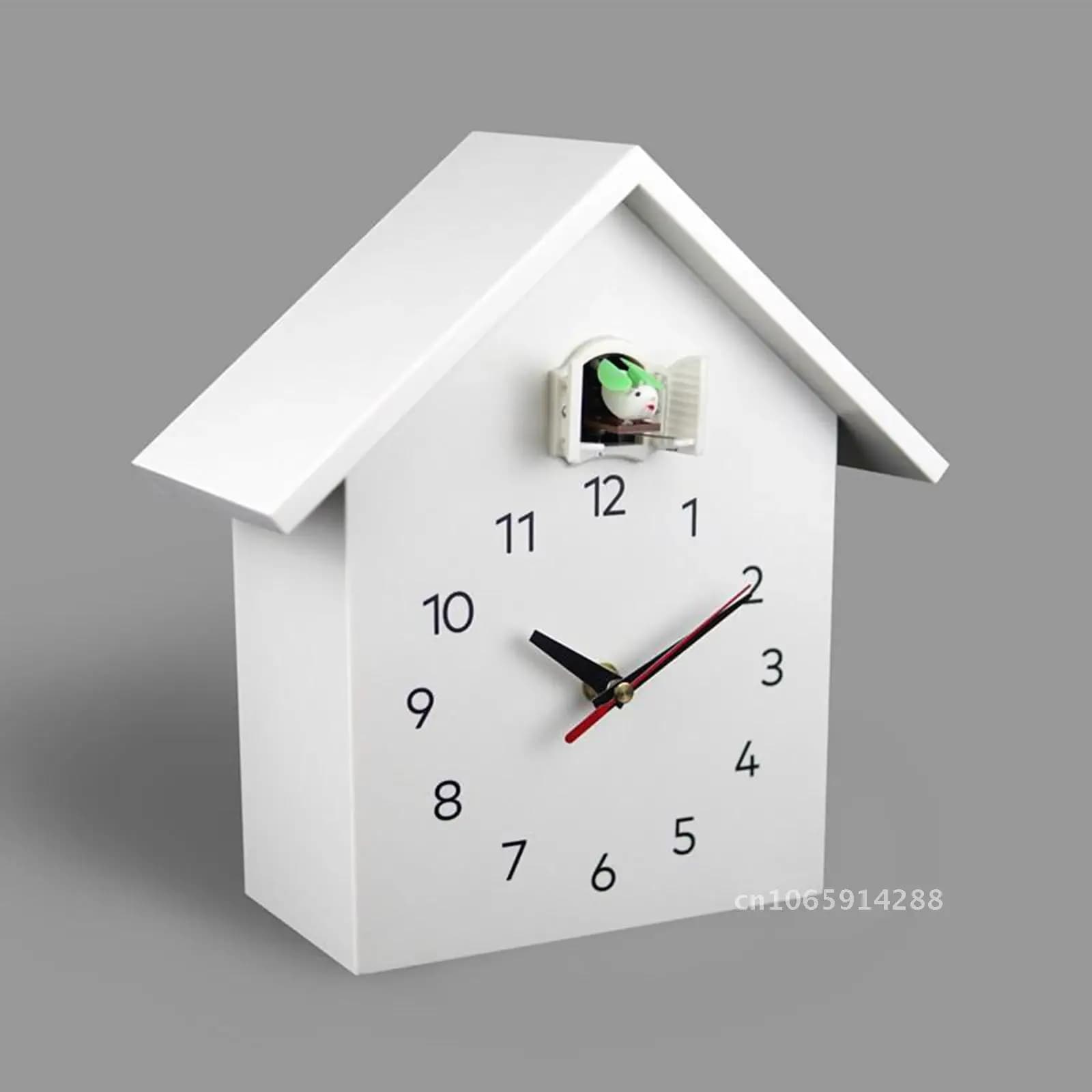 Relógio cuco moderno relógio inteligente tempo parede contando escola decoração de casa