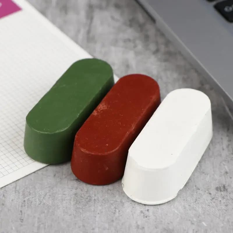 Conjunto de pasta de polimento de 3 peças para reparo de arranhões
