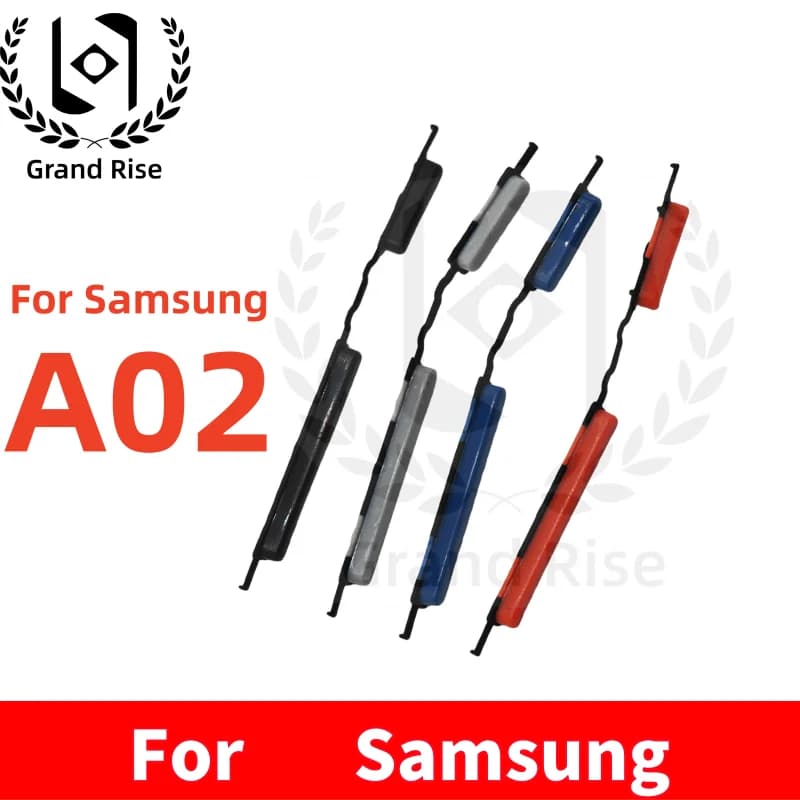Botão de Energia + Botões Laterais de Volume para Samsung Galaxy A01 A01Core M01Core A02 A03 A04 Core A03S A04S A05 A05S