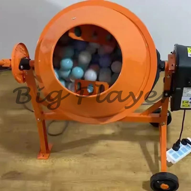 Misturador de concreto elétrico multifuncional, liquidificador de alimentação vertical, indústria de construção doméstica, equipamento de mistura de cimento