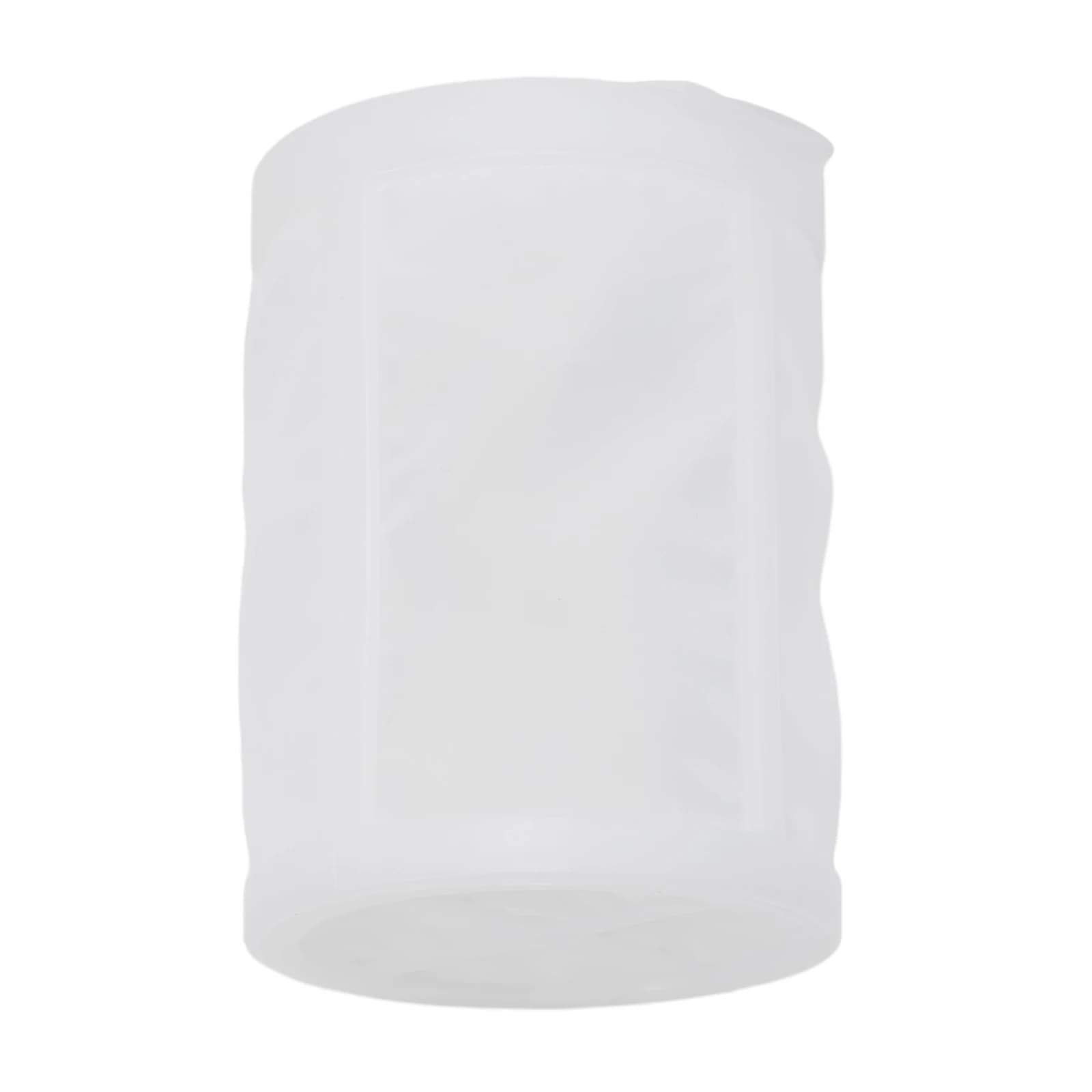 Pré-filtro cilíndrico branco para aspirador de pó com malha fina, acessório compatível Makita DCL180 DCL181