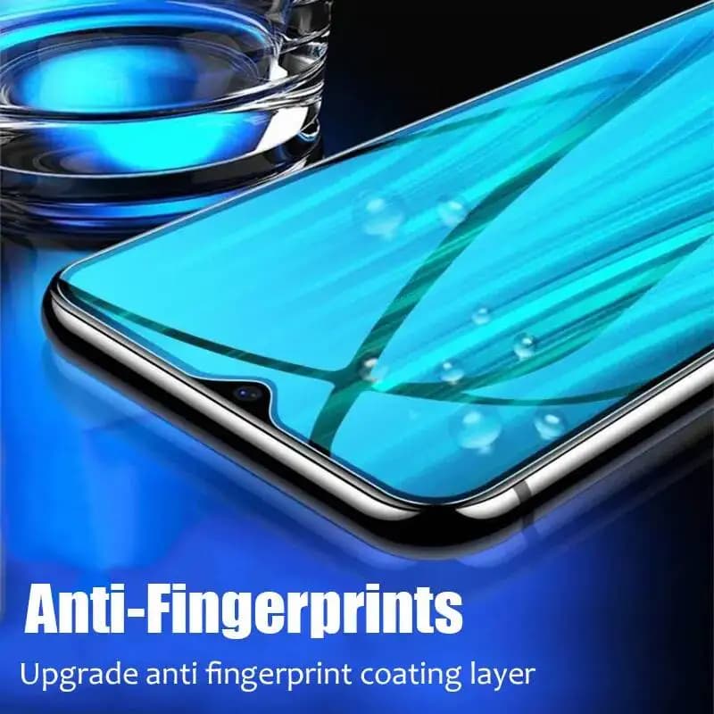 Película de vidro transparente para Xiaomi e Redmi Note com camada anti-fingerprint resistente a marcas