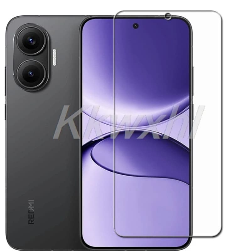 Kit de 4 protetores de tela de vidro temperado para Xiaomi, resistente a impactos e anti-risco, com dureza 9H.