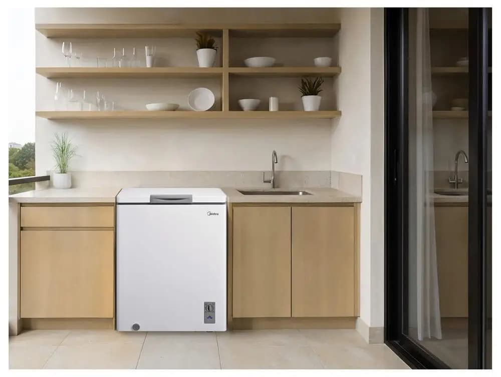 Freezer Horizontal Midea 1 Porta 142L MDRC207SFZ013 - Bivolt