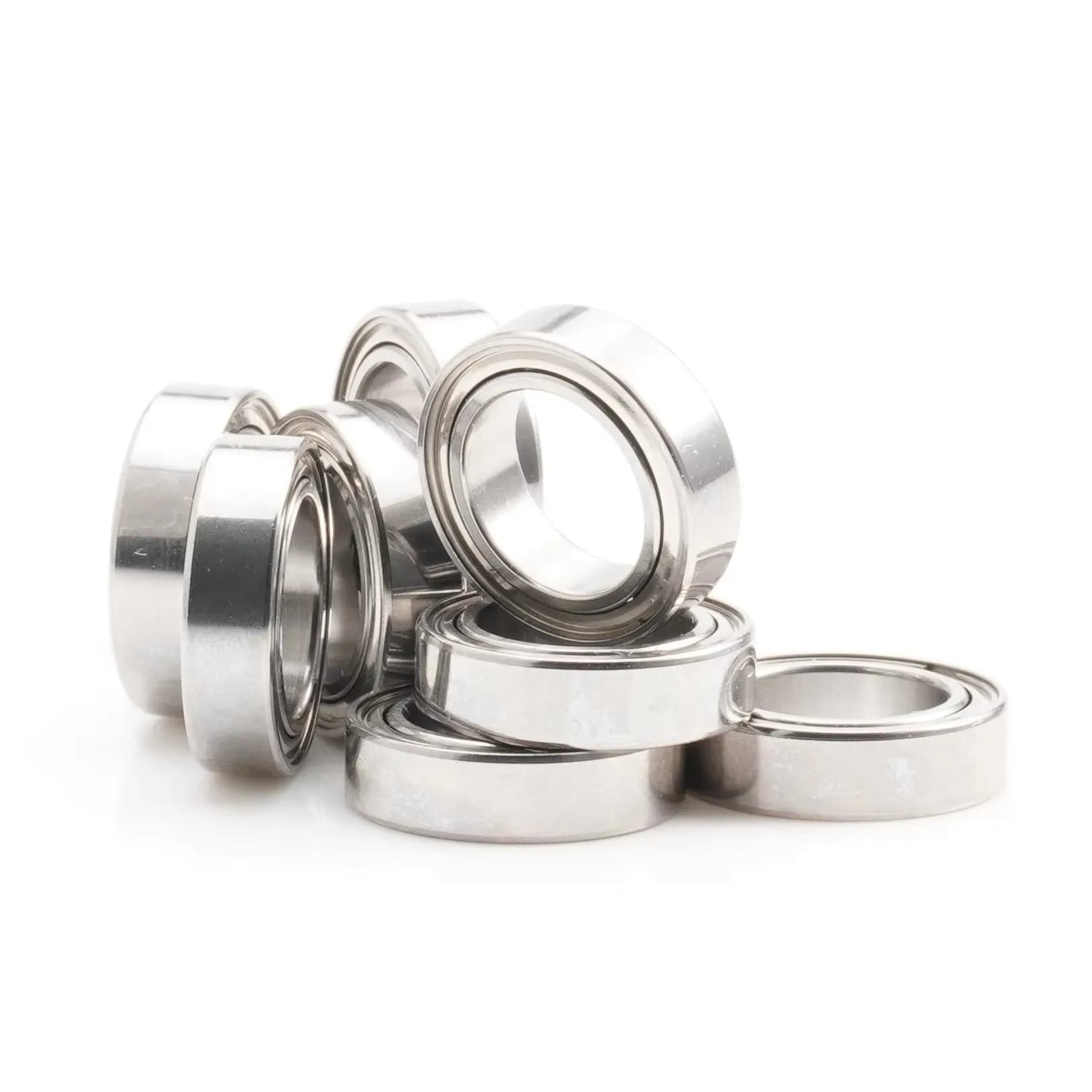 Rolamentos de esferas miniatura 7x11x3mm em aço inoxidável com diferentes modelos e tamanhos