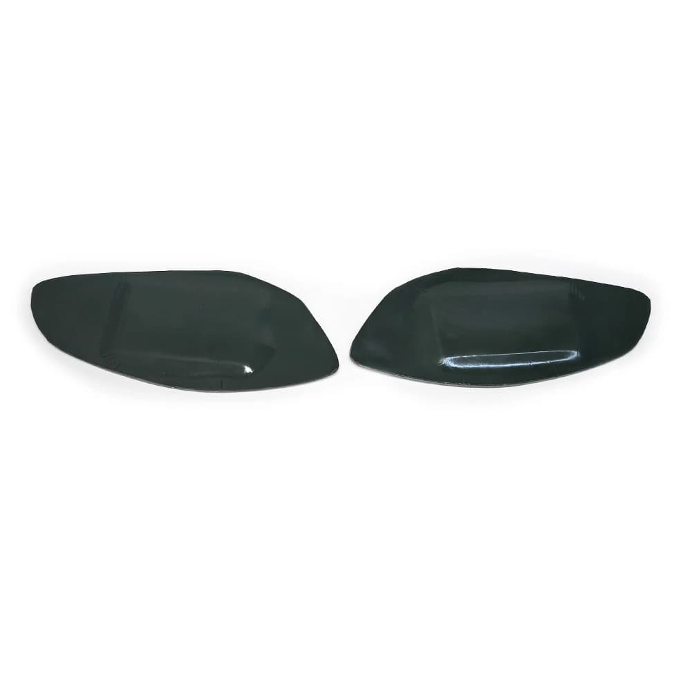 Conjunto de espelhos retrovisores convexos ampliadores pretos para moto BMW C650GT lado esquerdo e direito