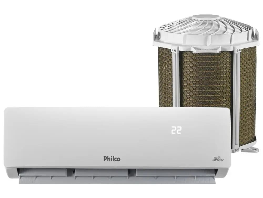 Ar-condicionado Split 12.000 BTUs Philco Inverter Frio Hi Wall PAC12FC INT - 220V
