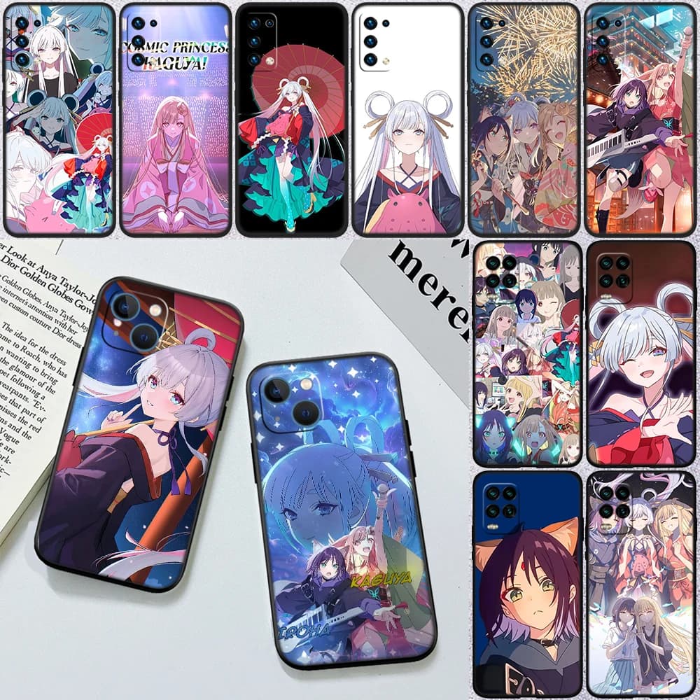 Capas de telefone com designs de personagens de anime para Xiaomi Poco C40 C50 C51 C55 C65 C71 C75 F3 F5 F6 F7 M2 M3 Pro Ultra