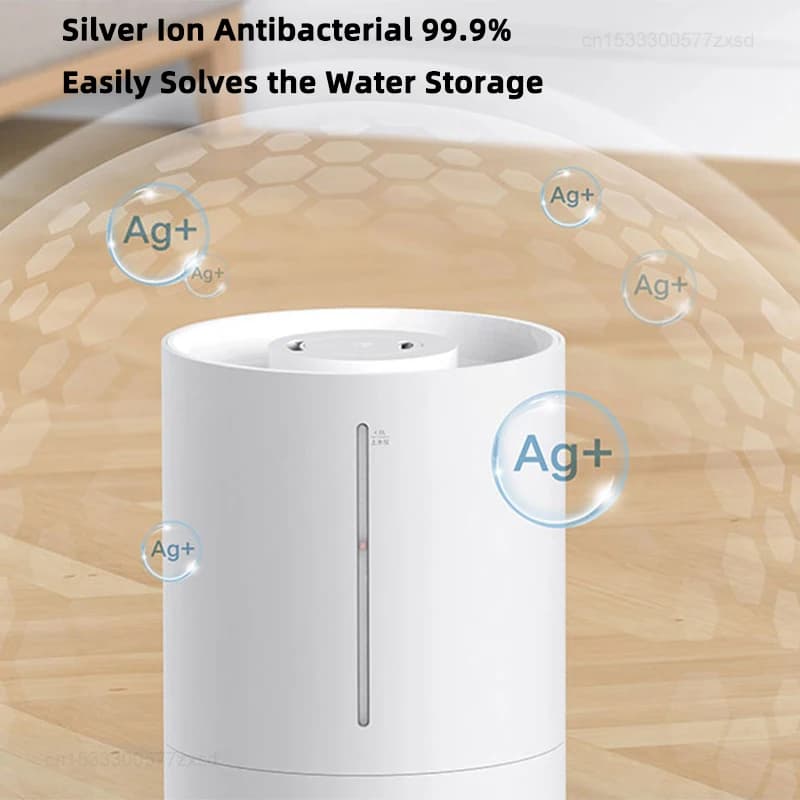 Umidificador MIJIA Mijia 2 branco com tecnologia antibacteriana íon prata 4L