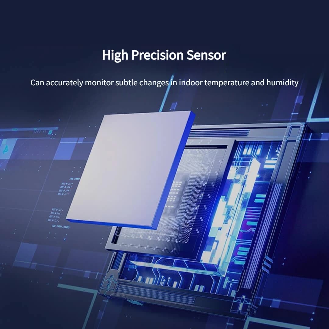 Sensor de alta precisão para monitoramento de temperatura e umidade interno do termômetro higrômetro digital