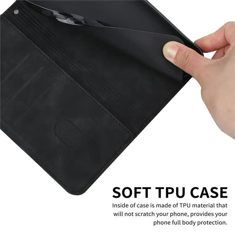 Interior da capa para Xiaomi Poco com case macio em TPU para proteção total do celular