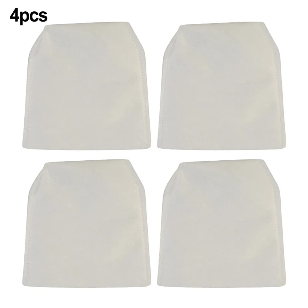 4 sacos de filtro brancos para aspirador de pó sem fio Einhell