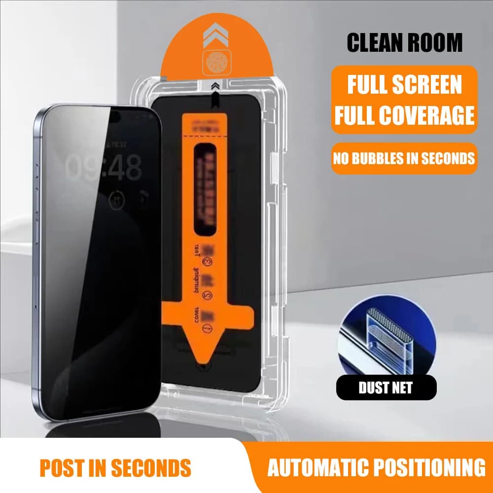 Aplicador automático para protetor de tela Xiaomi Redmi Note 13 Pro com posicionamento preciso e cobertura total