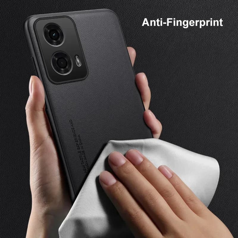 Capa de telefone luxuosa de couro pu para motorola g04 g14 g24 power g34 g54 g64 g84 g85 g56 g86 g05 g54 g15 g35 g45 g55 g75 capa traseira