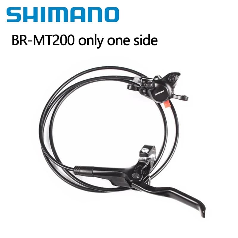 Freio a disco hidráulico Shimano BR-MT200 de um lado para bicicleta de montanha