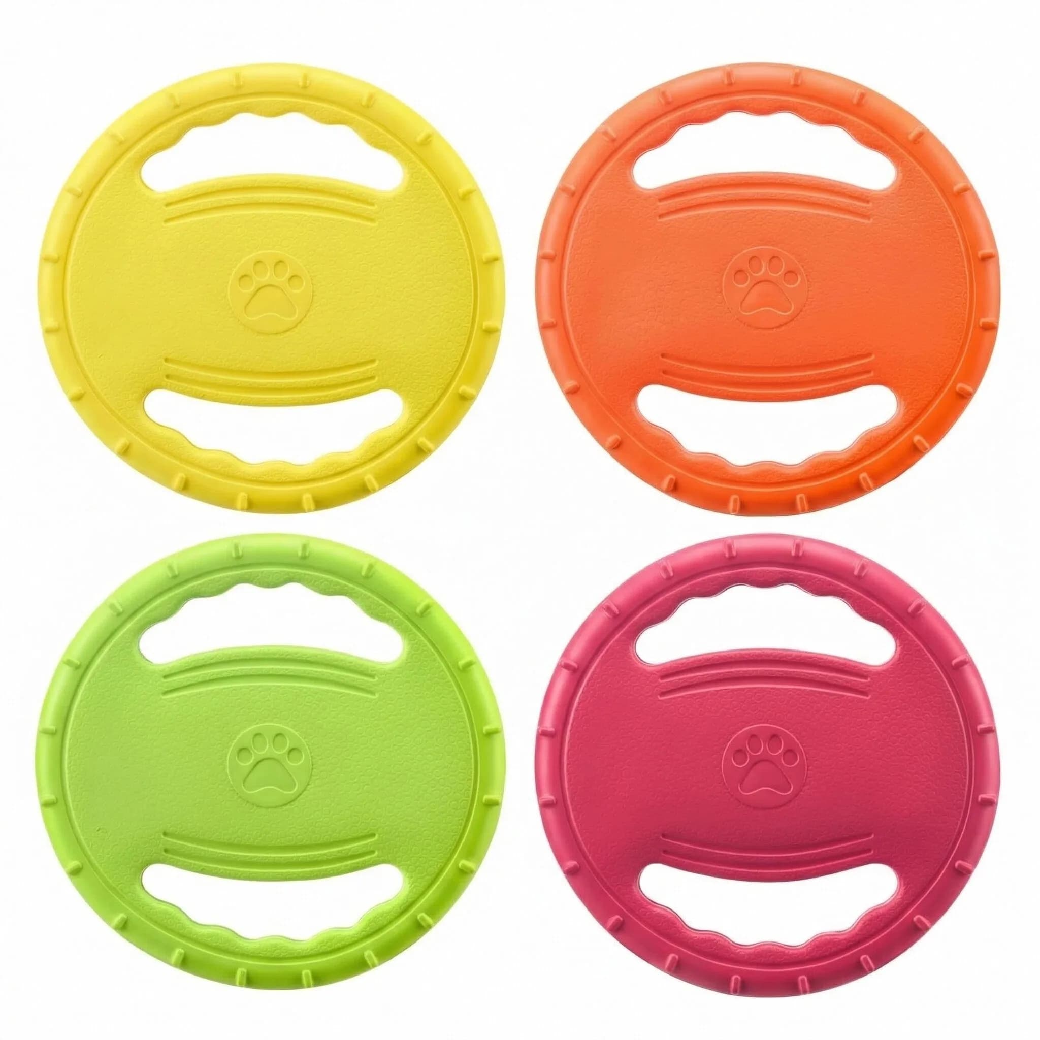 Eva disco voador brinquedo de treinamento do cão filhote de cachorro ao ar livre jogo interativo jogando suprimentos pet mascar disco voador flutuante brinquedo de água
