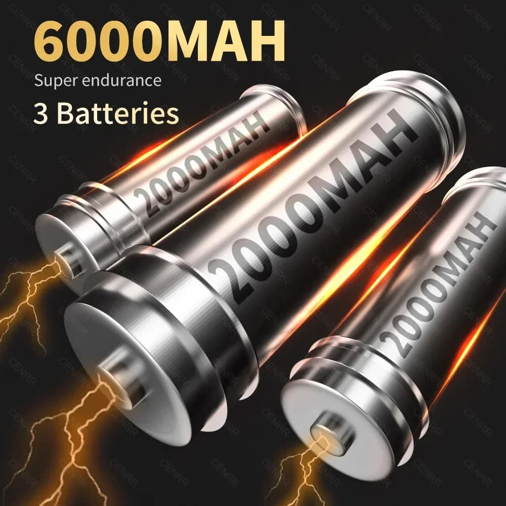 Baterias 6000mAh para aspirador portátil de pó para carro CENRR com alta durabilidade e potência
