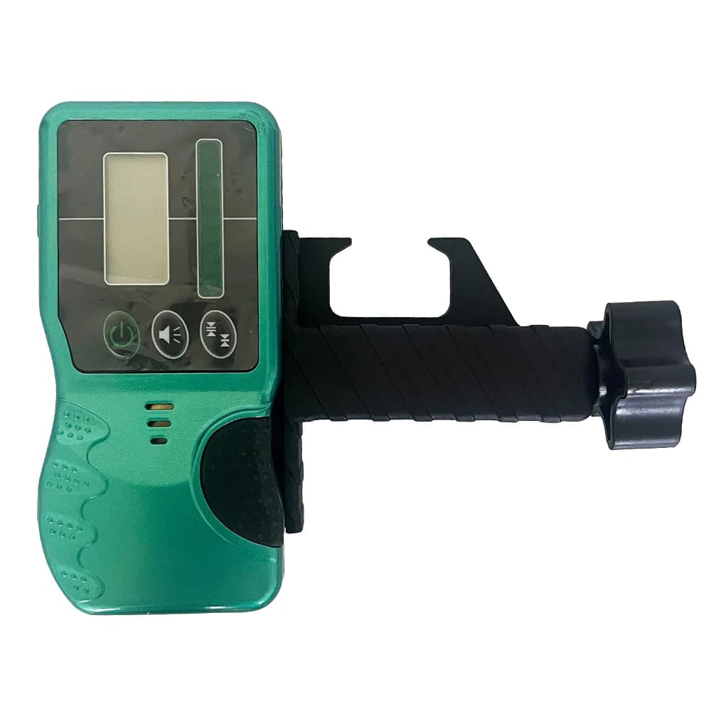 Receptor HEIPOE de nível laser rotativo autonivelante/detector de nível laser rotativo externo com braçadeira resistente