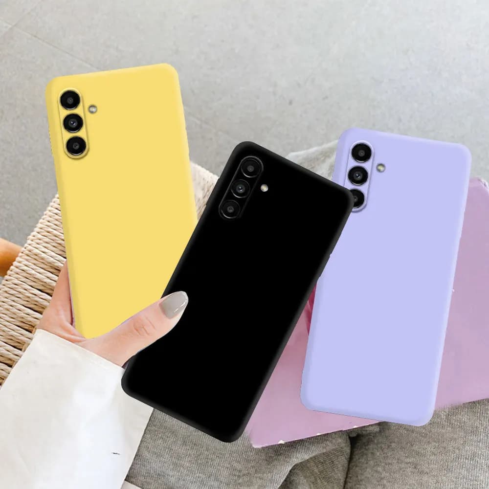 Capa macia de silicone líquido para samsung galaxy a14 a24 a34 a54 a13 a23 a33 a53 a73 a04 a04e a04s a22 a32 a25 a52 a72 capa fundas