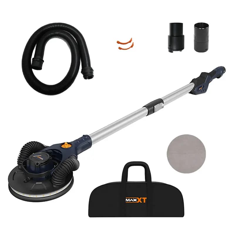 Lixadeira orbital MAXXT 4mm para drywall, sem escovas, 400W, dobrável com bolsa