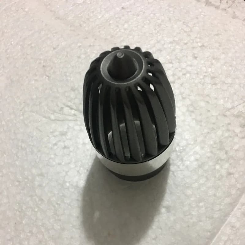 Cartucho de filtro para aspirador de pó preto e cinza