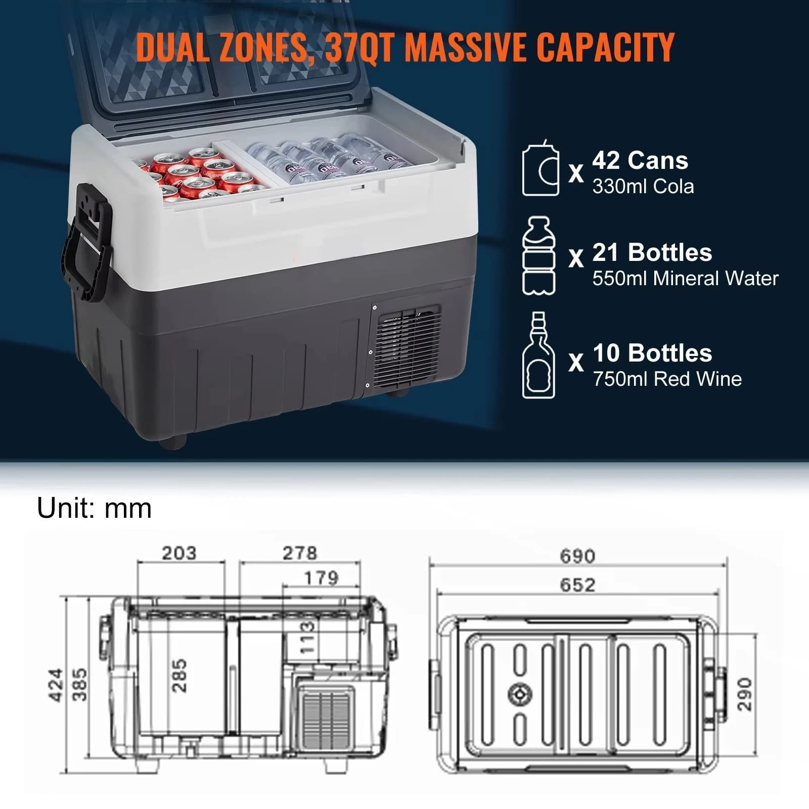 35l 45l compressor refrigerador freezer geladeira do carro mini geladeira freezer portátil armazenamento frio adequado para viagens de acampamento