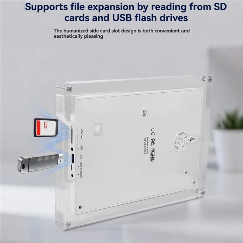 Quadro digital ABAC-WIFI com slots e interfaces de conexão
