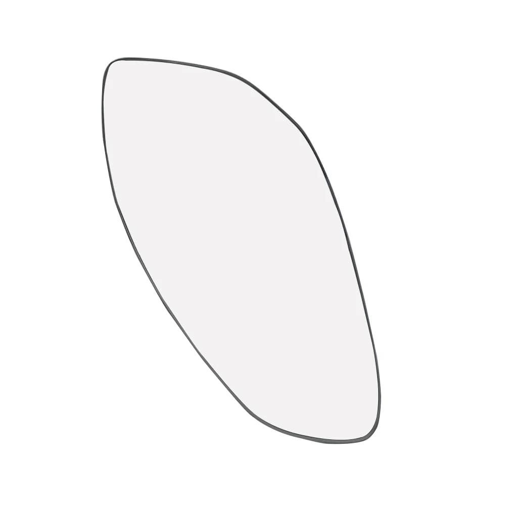 Espelho retrovisor convexo ampliador preto para moto BMW C650GT formato assimétrico