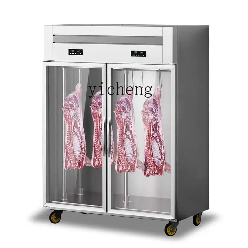 Congelador vertical refrigerado para carne fresca, tipo vitrine, para carne bovina, ovina e suína, modelo P13.