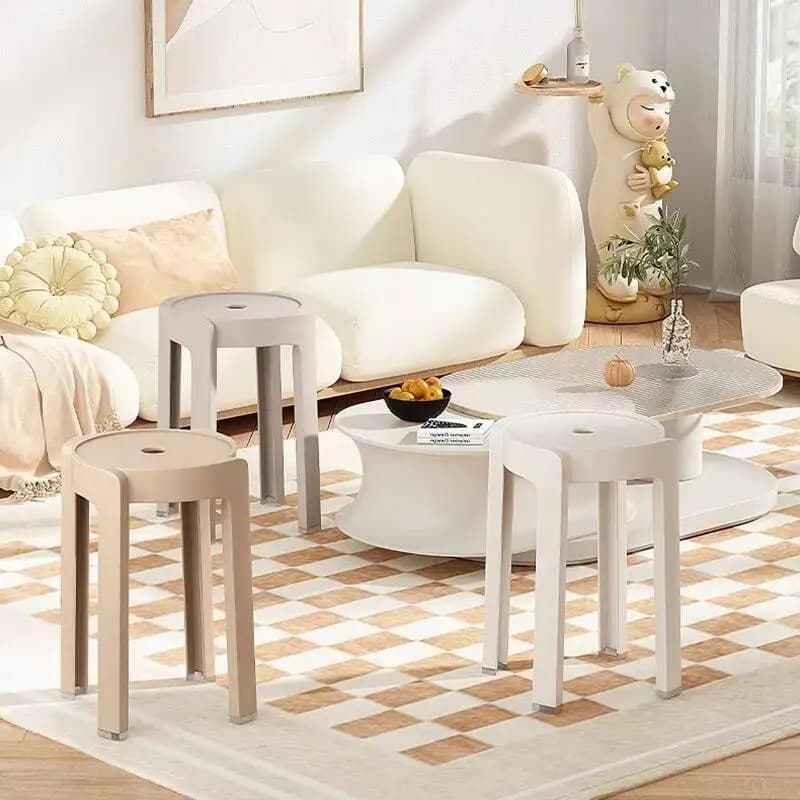 Design minimalista banquetas de jantar plástico varanda regale piso banquetas de jantar cozinha italiana cadeiras de jantar móveis do quarto