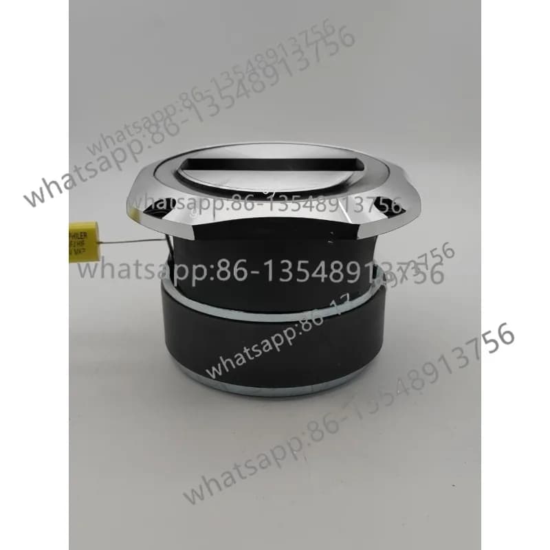Tweeter de alumínio LTW-3807 com acabamento prateado e preto