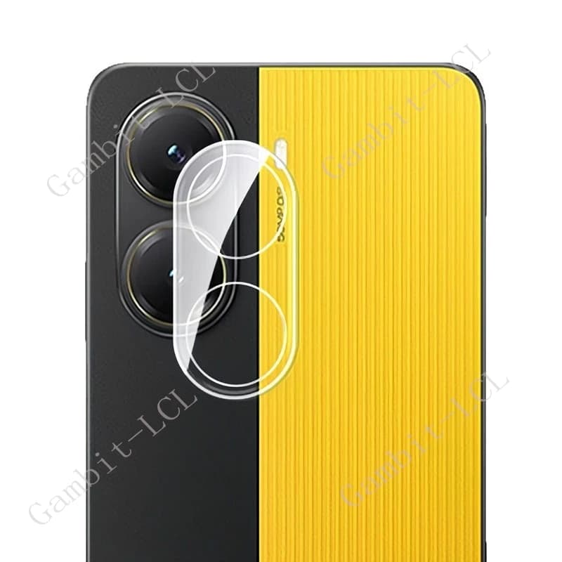 Película protetora de vidro temperado para câmera Xiaomi Poco X7 Pro, 3D, transparente
