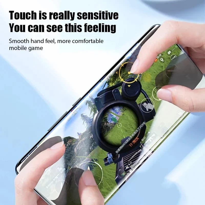 Película protetora sensível ao toque para Xiaomi Poco ideal para jogos móveis com resposta rápida e superfície lisa