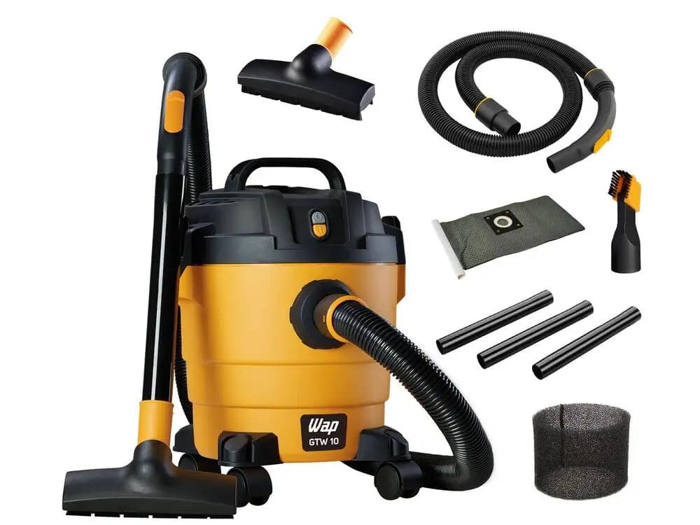 Aspirador de Pó e Água Wap GTW 10 com Porta - 220V com Acessórios