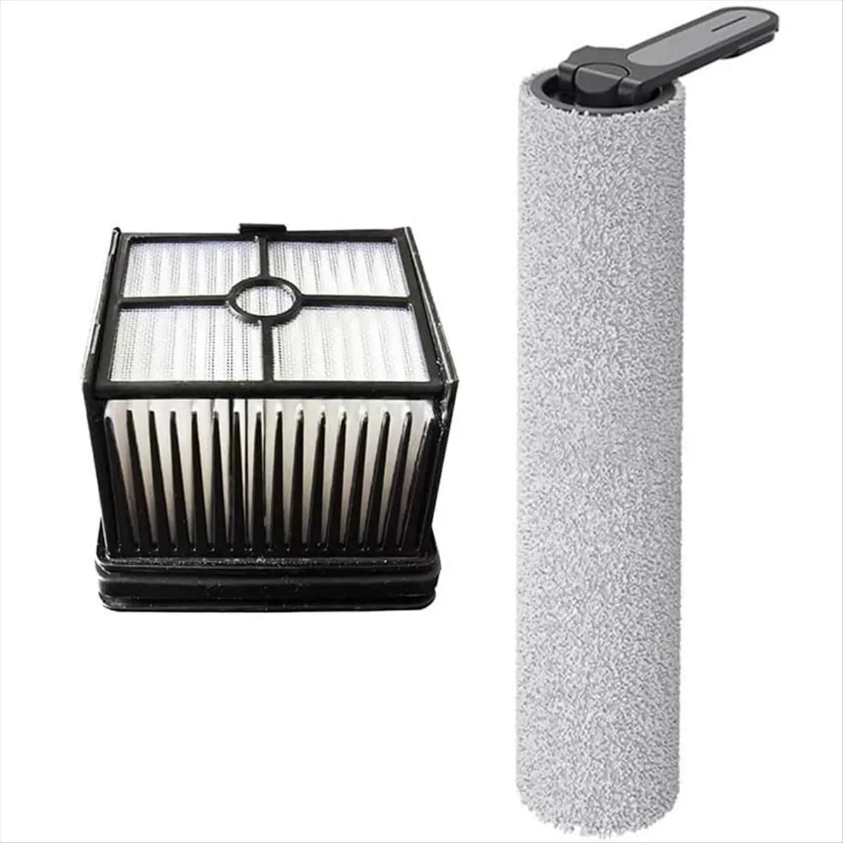 Escova principal cinza e filtro preto para aspirador de pó W15 acessórios de reposição