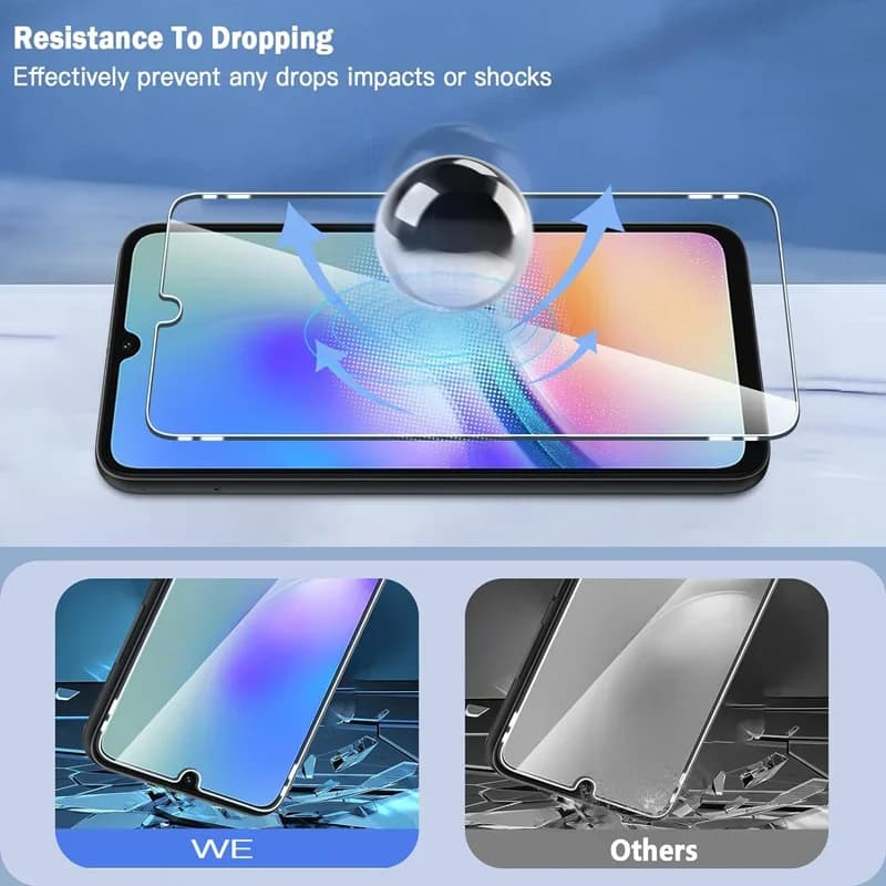 Vidro temperado para Xiaomi Redmi Note resistente a quedas e impactos proteção eficaz de tela