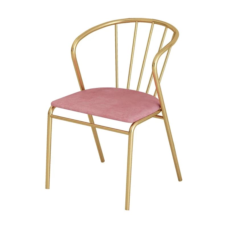 Cadeiras de jantar luxuosas com pernas douradas, design exclusivo, jardim, moderno, cadeiras de jantar, restaurante, semi-bar, móveis para casa