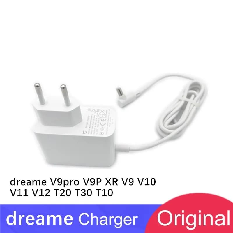 Carregador original Dreame para aspirador de pó V9pro V9P XR V9 V10 V11 V12 T20 T30 T10