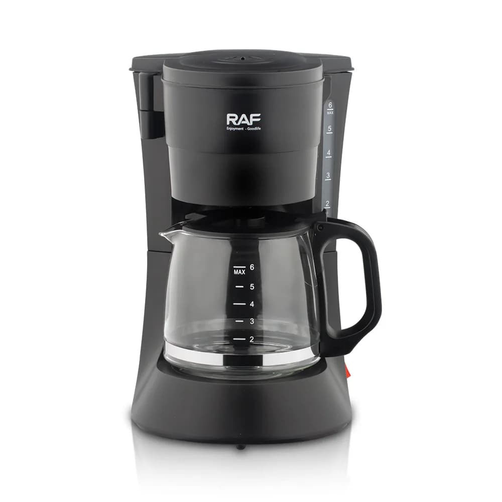 Máquina de café elétrica dirp 600w tipo gotejamento americano automático, máquina de café 600ml máquina de chá de leite americano cafeteira